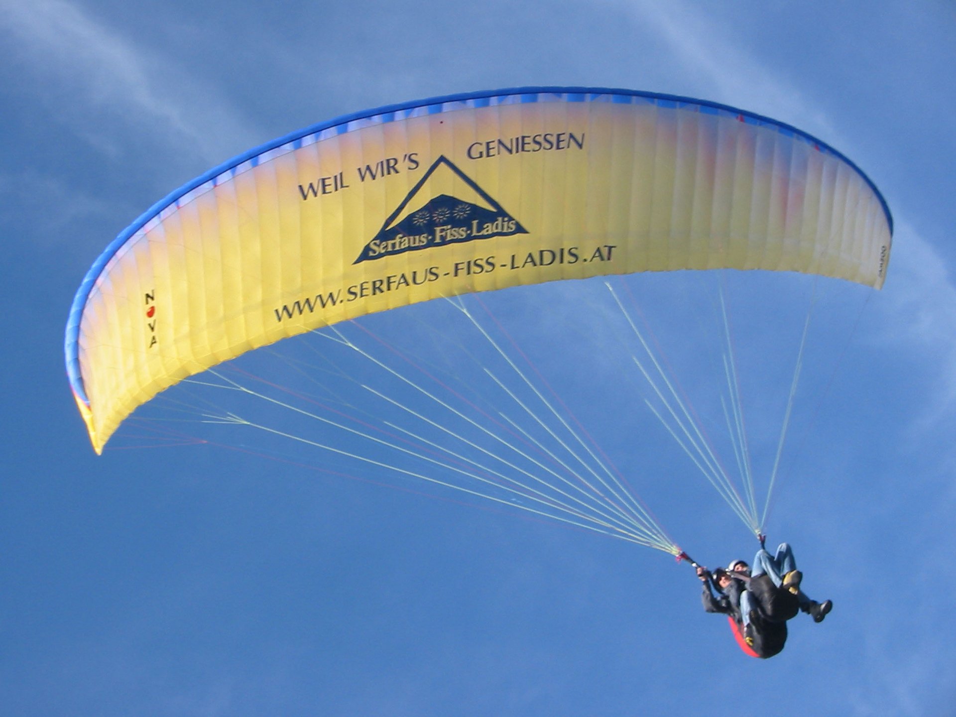 Paragliding and golf holidays in Tyrol