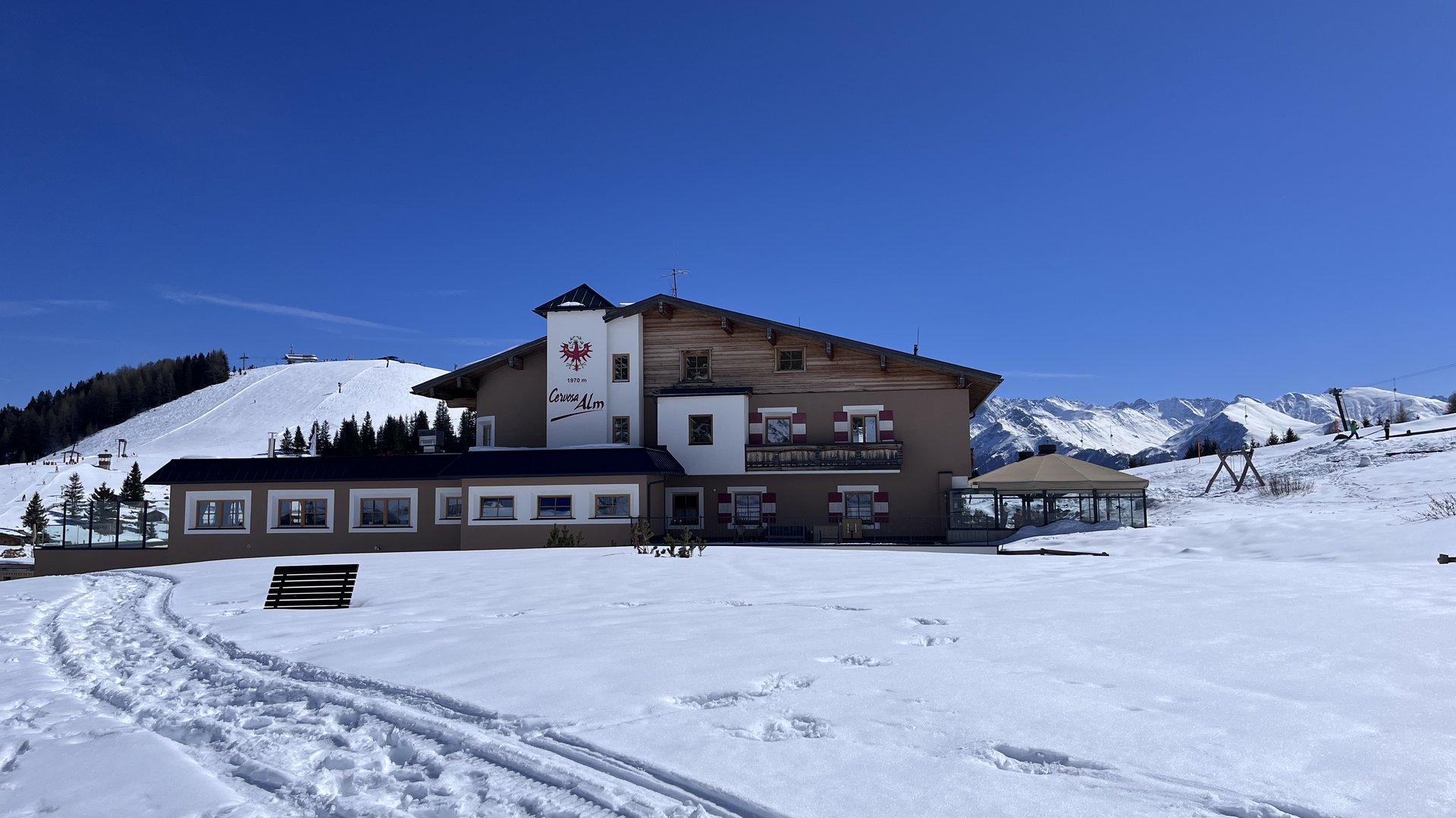 Cervosa Alm at 2,000 metres above sea level